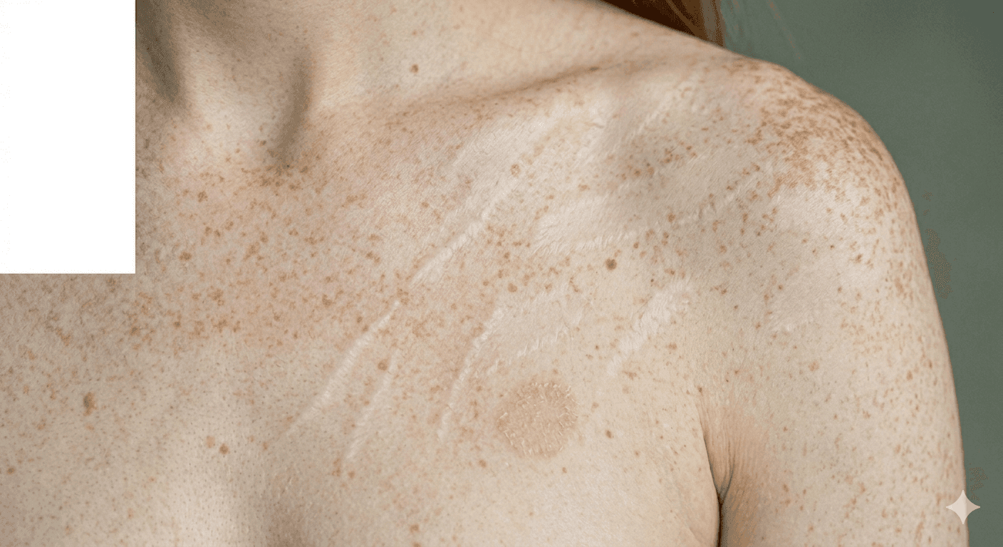 Example photo: Skin — primary area — Close-up of texture or the area you care about most.