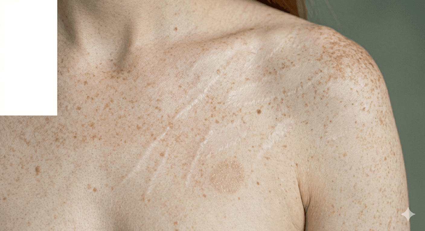 Example photo: Skin — primary area — Close-up of texture or the area you care about most.